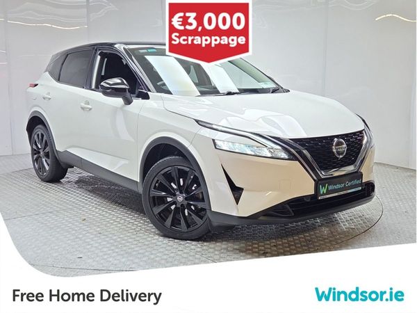 Nissan Qashqai MPV, Petrol, 2022, White
