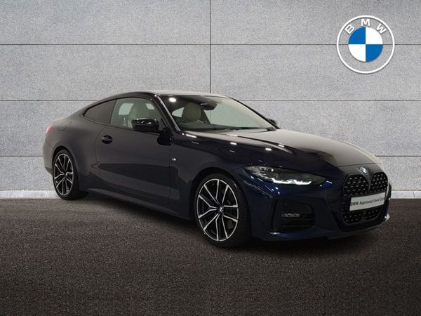 BMW 4-Series Coupe, Petrol, 2021, Blue