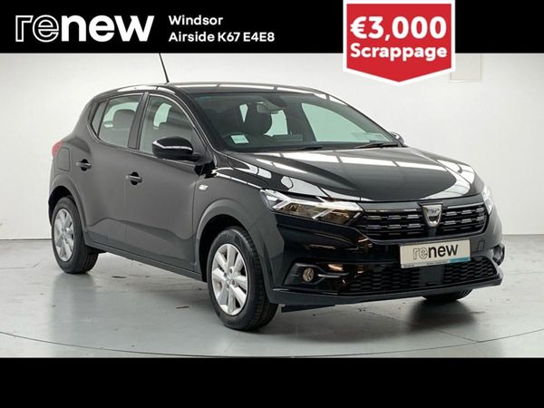 Dacia Sandero Hatchback, Petrol, 2023, Black