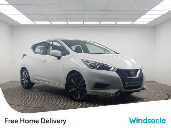 Nissan Micra Hatchback, Petrol, 2017, White