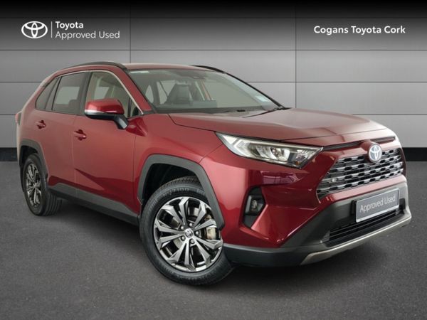 Toyota RAV4 SUV, Petrol Hybrid, 2023, Red