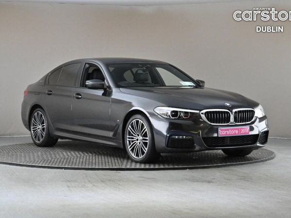 BMW 5-Series Saloon, Petrol Plug-in Hybrid, 2018, Grey