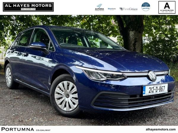 Volkswagen Golf Hatchback, Petrol, 2021, Blue