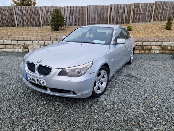 BMW 5-Series Saloon, Diesel, 2005, Silver