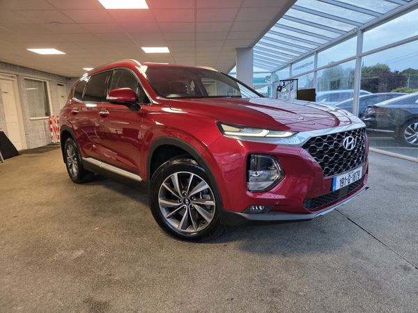 Hyundai Santa Fe SUV, Diesel, 2019, Red