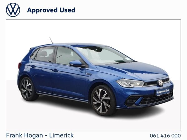 Volkswagen Polo Hatchback, Petrol, 2022, Blue