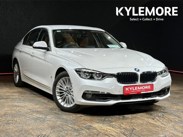 BMW 3-Series Saloon, Petrol Hybrid, 2018, White
