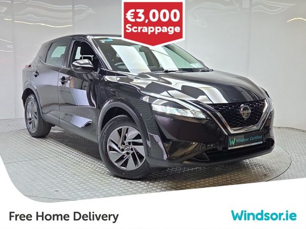 Nissan Qashqai MPV, Petrol, 2023, Black