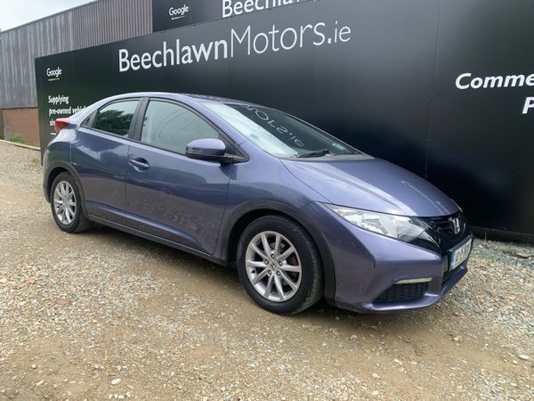 Honda Civic Hatchback, Petrol, 2014, Blue