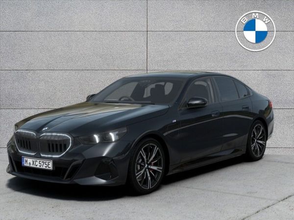 BMW 5-Series Saloon, Petrol Plug-in Hybrid, 2025, Grey