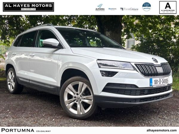 Skoda Karoq Estate, Diesel, 2018, White