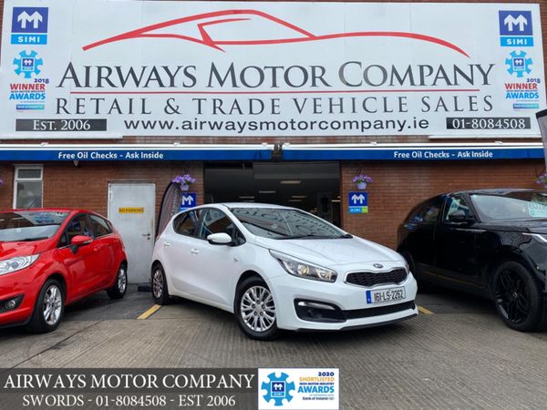 Kia Ceed Hatchback, Diesel, 2016, White