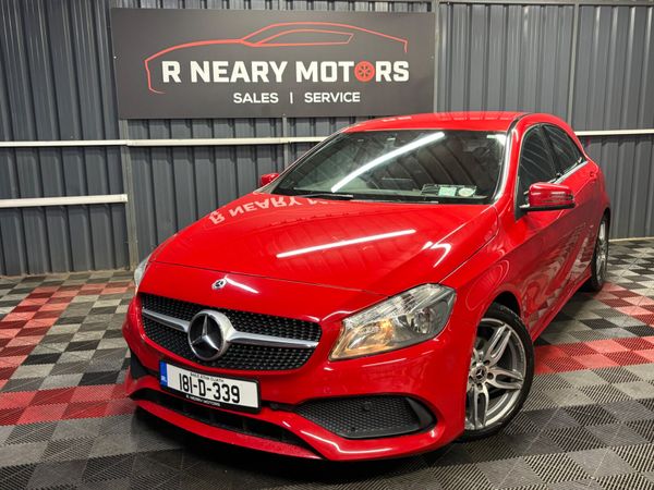Mercedes-Benz A-Class Hatchback, Petrol, 2018, Red