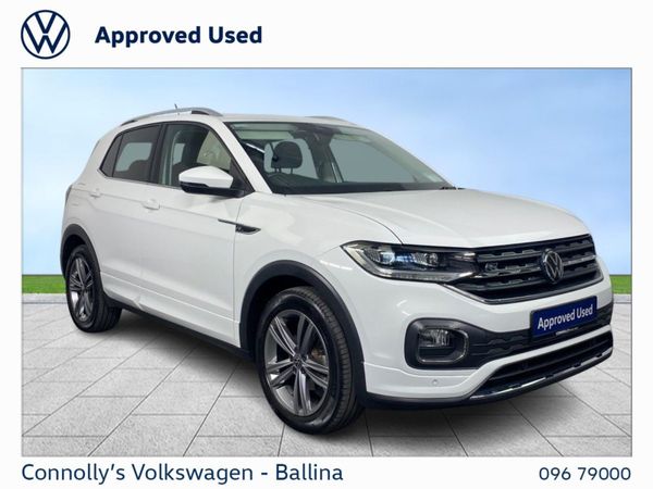 Volkswagen T-Cross Estate, Petrol, 2023, White