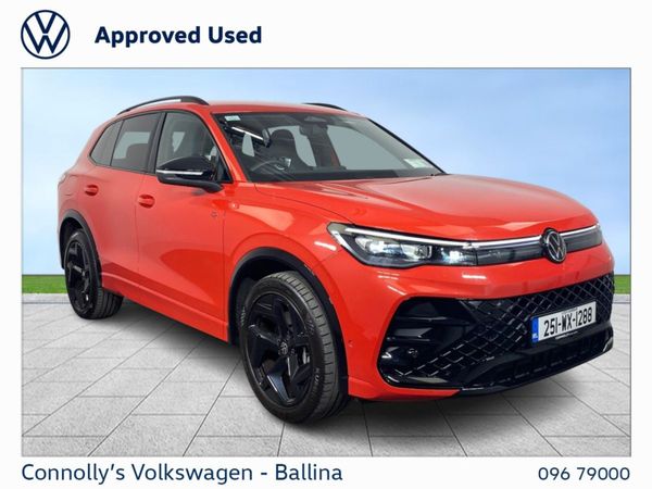 Volkswagen Tiguan SUV, Diesel, 2025, Red