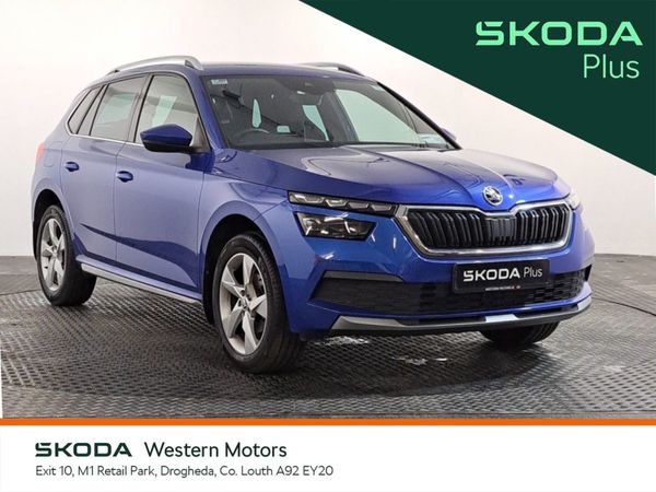Skoda Kamiq Hatchback, Petrol, 2022, Blue