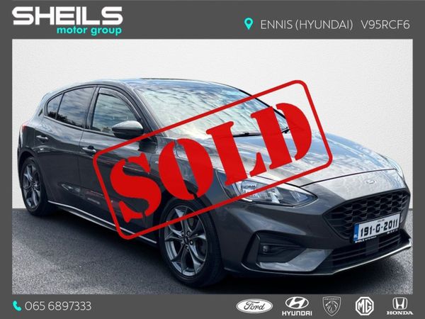 Ford Focus Hatchback, Petrol, 2019, Grey