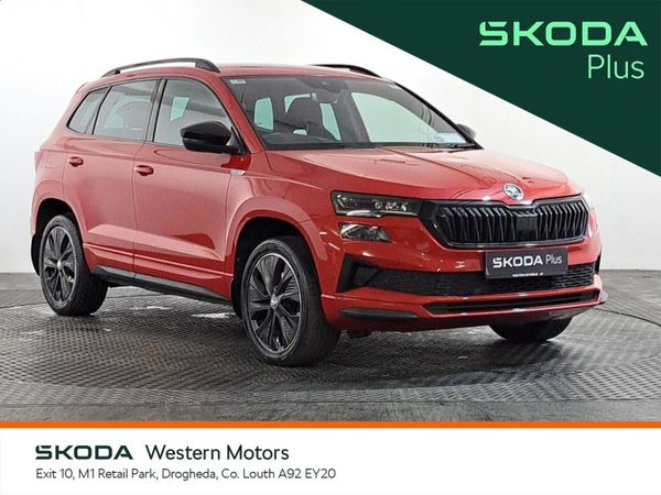 Skoda Karoq Estate, Diesel, 2023, Red