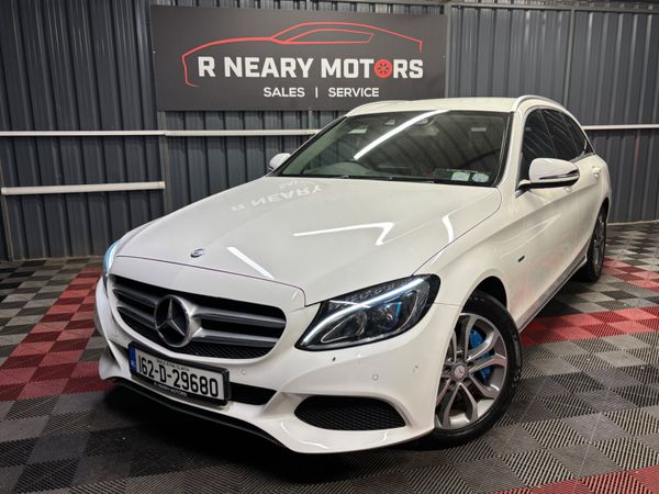 Mercedes-Benz C-Class Estate, Petrol Plug-in Hybrid, 2016, White