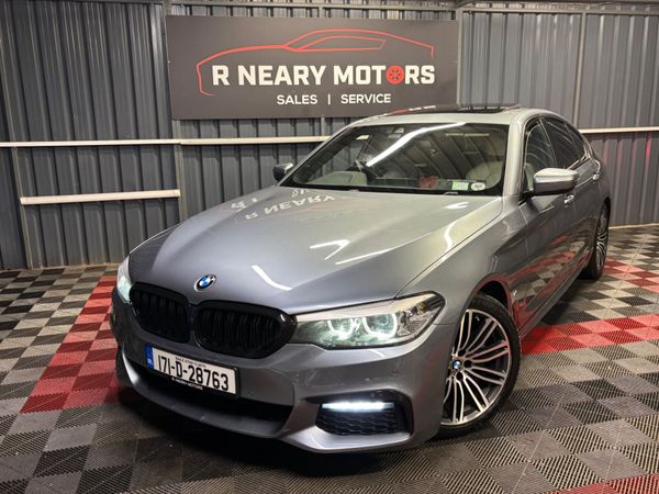 BMW 5-Series Saloon, Diesel, 2017, Grey