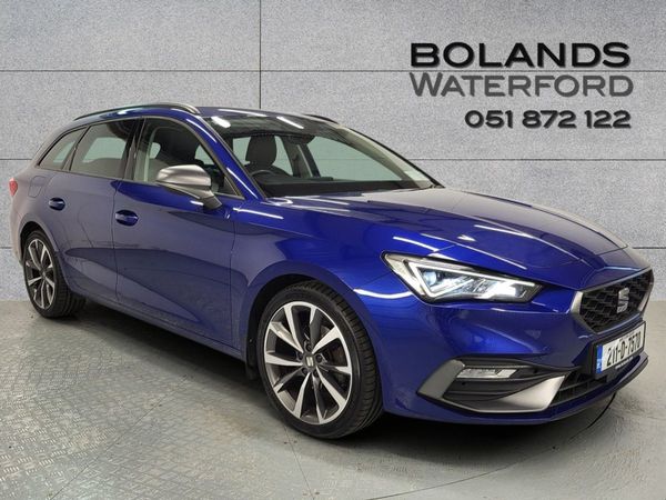 SEAT Leon Estate, Petrol, 2021, Blue
