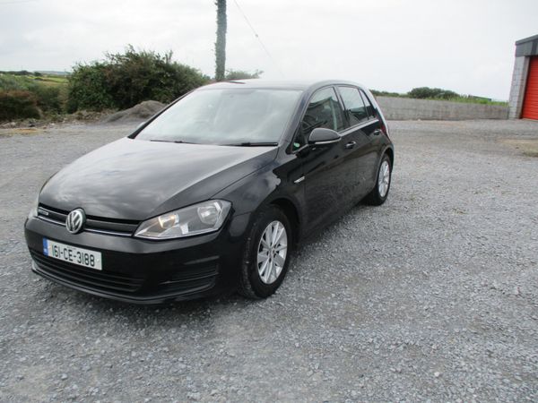 Volkswagen Golf Hatchback, Diesel, 2016, Black