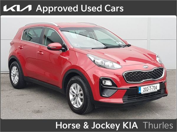 Kia Sportage SUV, Diesel, 2020, Red