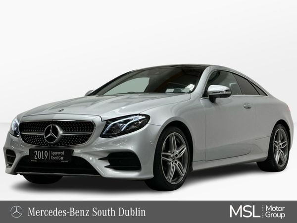 Mercedes-Benz E-Class Coupe, Diesel, 2019, Silver