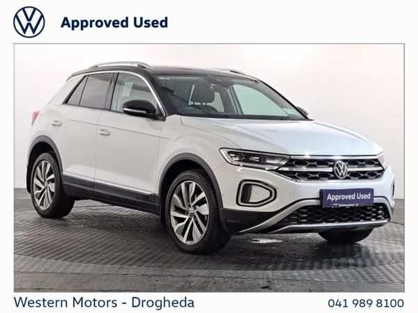 Volkswagen T-Roc SUV, Petrol, 2022, White