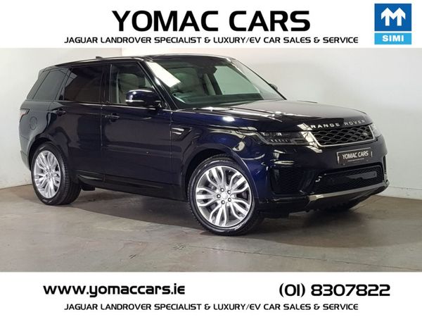 Land Rover Range Rover Sport SUV, Petrol Plug-in Hybrid, 2020, Blue
