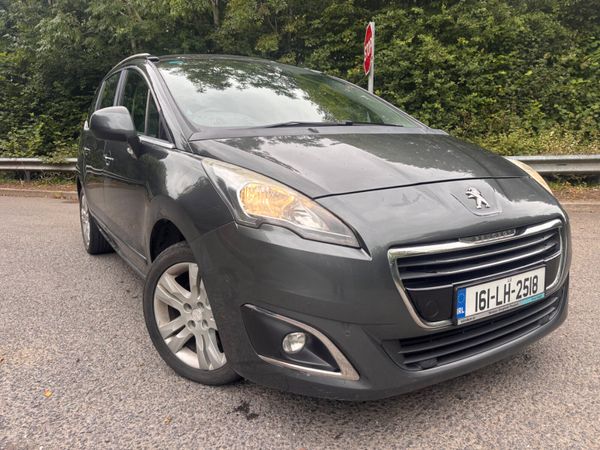 Peugeot 5008 MPV, Diesel, 2016, Grey