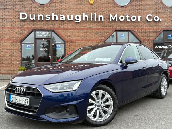 Audi A4 Saloon, Diesel, 2020, Blue
