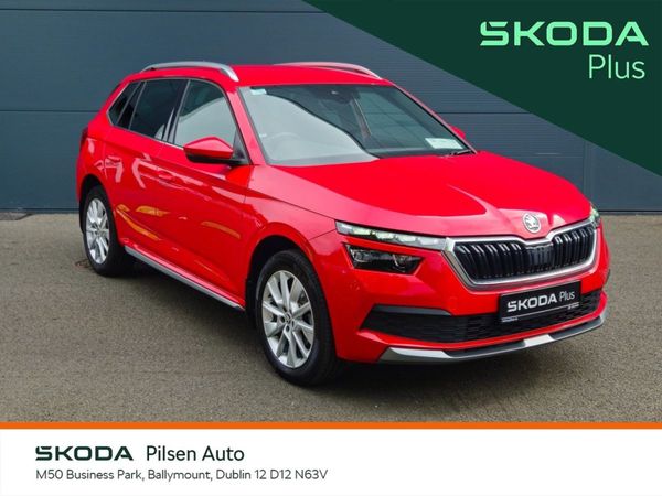 Skoda Kamiq Hatchback, Petrol, 2023, Red