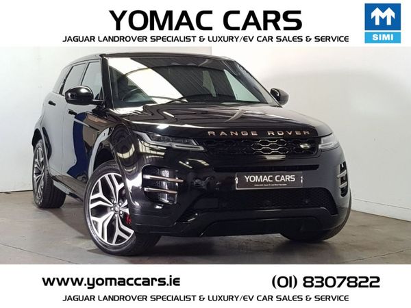 Land Rover Range Rover Evoque SUV, Petrol Hybrid, 2023, Black
