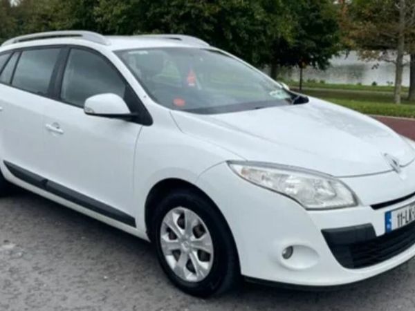 Renault Megane Estate, Diesel, 2011, White