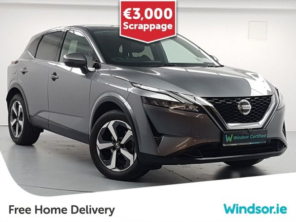 Nissan Qashqai MPV, Petrol Hybrid, 2022, Grey