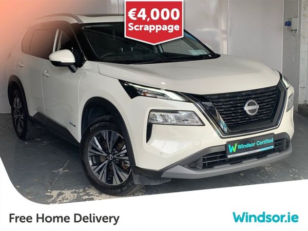Nissan X-Trail SUV, Hybrid, 2024, White
