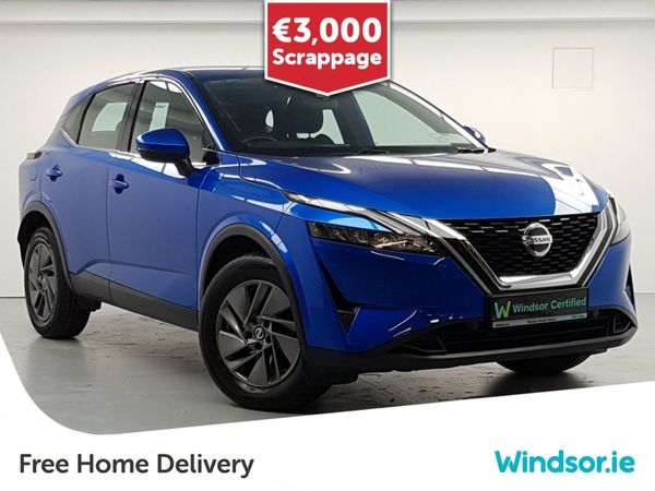 Nissan Qashqai MPV, Petrol Hybrid, 2022, Blue
