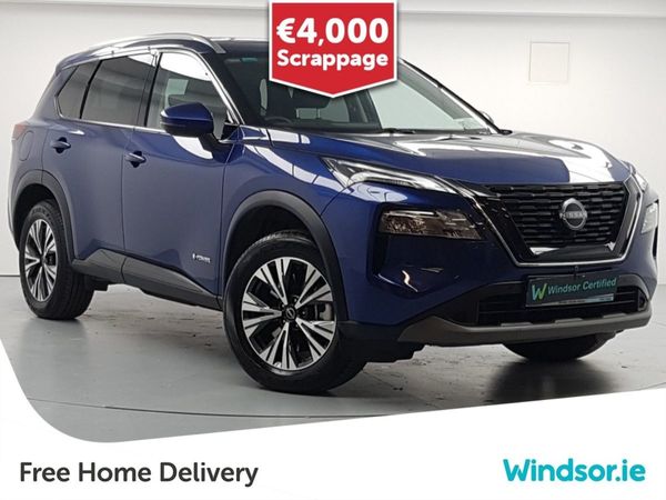 Nissan X-Trail SUV, Hybrid, 2024, Blue