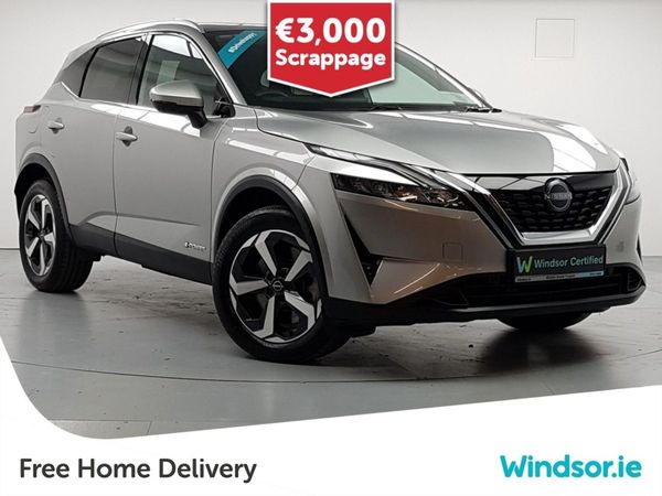 Nissan Qashqai MPV, Petrol Hybrid, 2023, Grey