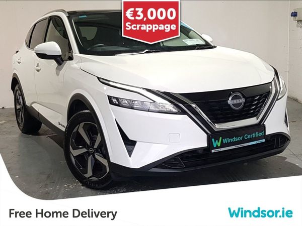 Nissan Qashqai MPV, Hybrid, 2024, White