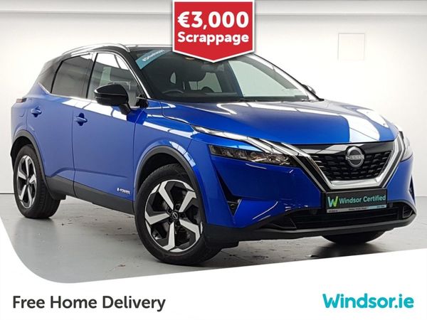 Nissan Qashqai MPV, Hybrid, 2023, Blue
