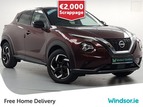 Nissan Juke SUV, Petrol, 2023, Red
