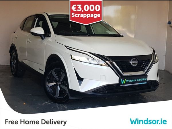 Nissan Qashqai MPV, Hybrid, 2024, White