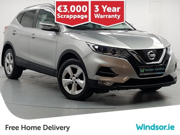 Nissan Qashqai MPV, Petrol, 2018, Grey