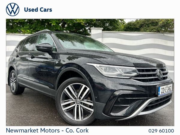 Volkswagen Tiguan Allspace SUV, Diesel, 2022, Black