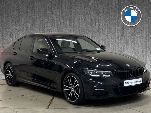 BMW 3-Series Saloon, Petrol Plug-in Hybrid, 2021, Black