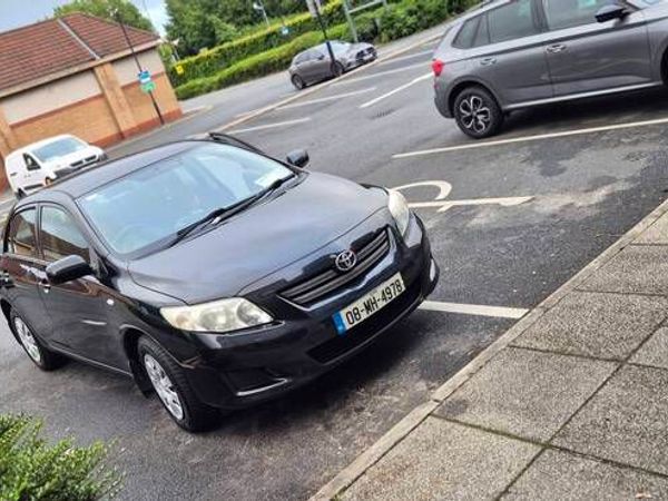 Toyota Corolla Saloon, Petrol, 2008, Black