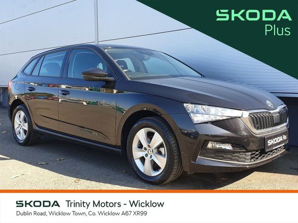 Skoda Scala Hatchback, Petrol, 2022, Black