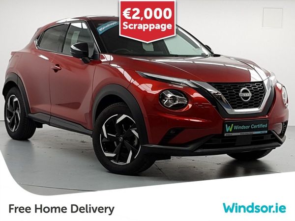 Nissan Juke SUV, Petrol, 2024, Red